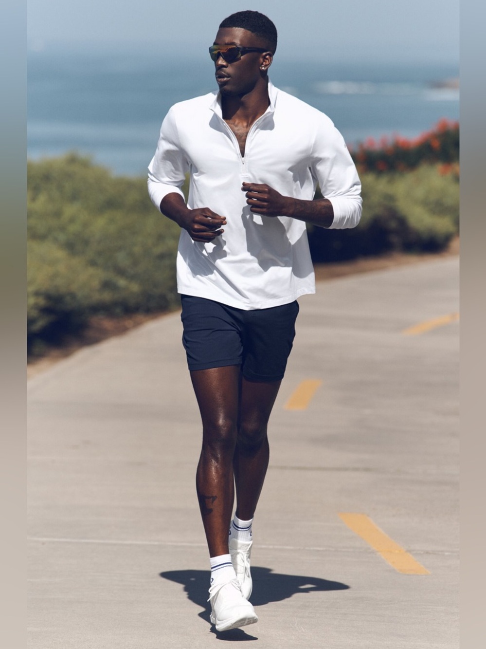 ALO Conquer 1/4 Zip Reform Long Sleeve